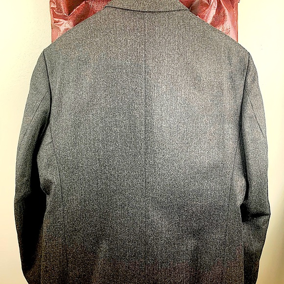 Double-breasted Wool and Tweed Blazer - Picture 4 of 6